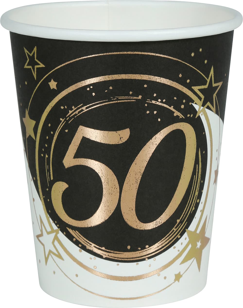 Pose med 6 bægre 50 år, 240 ml, 9 cm