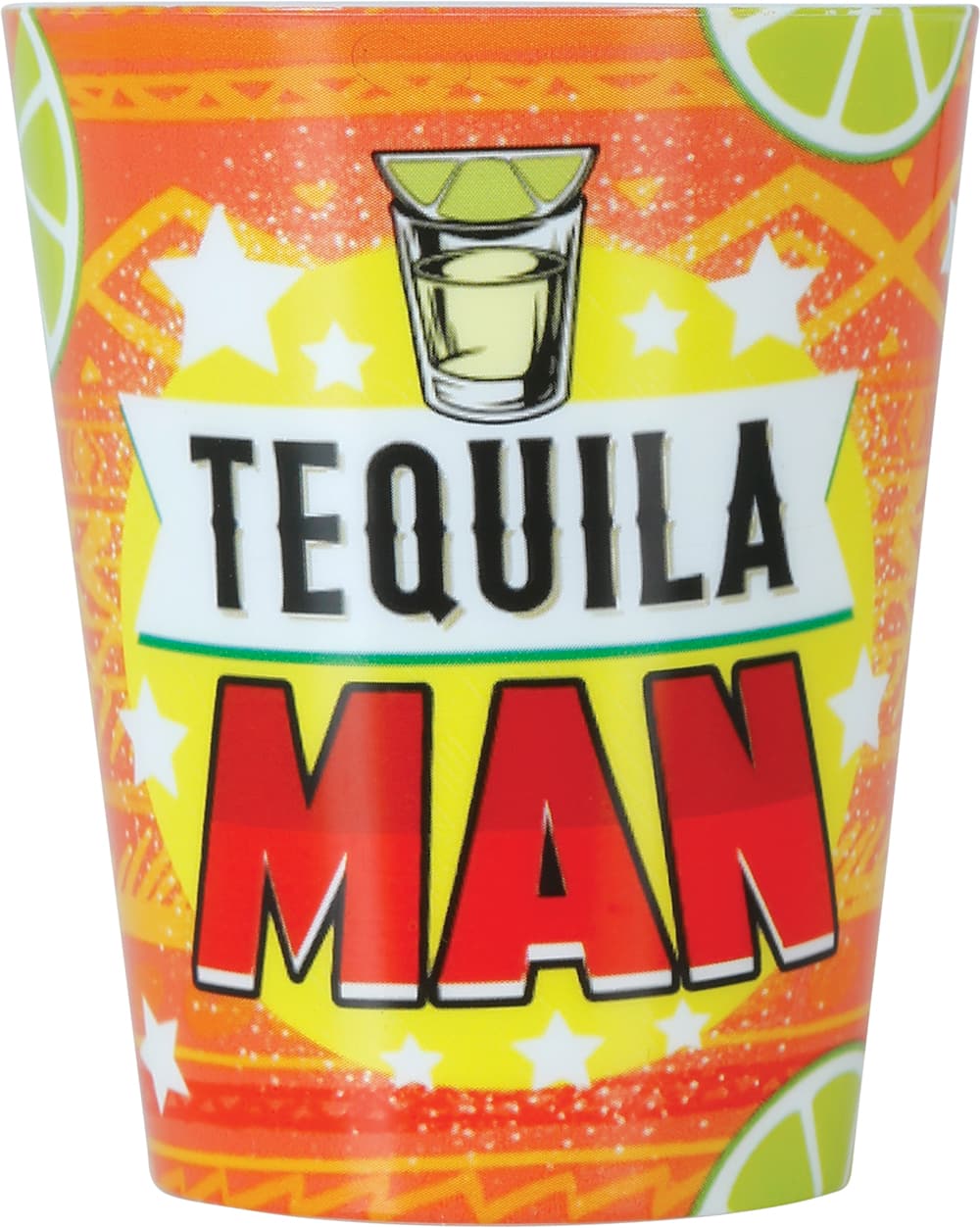 3 Tequila Man-shotglas, 5 × 6 cm