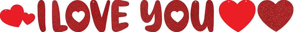Guirlande "I Love You" 300 cm