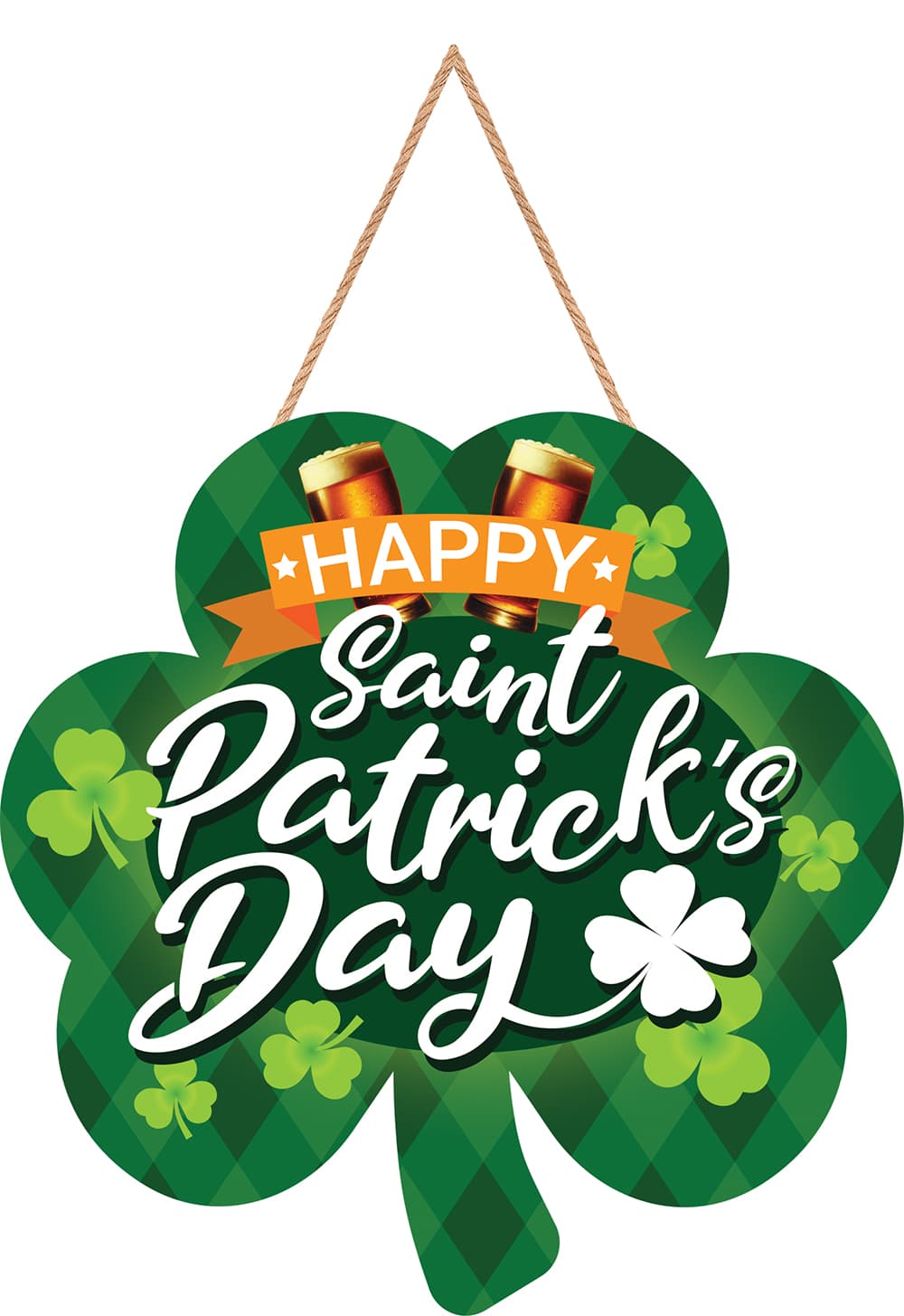 St. Patrick-skilt 28 × 28 cm