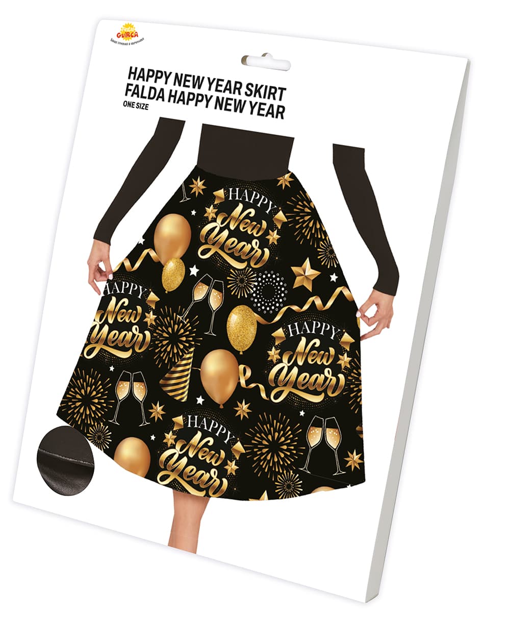 Nederdel "Happy New Year"