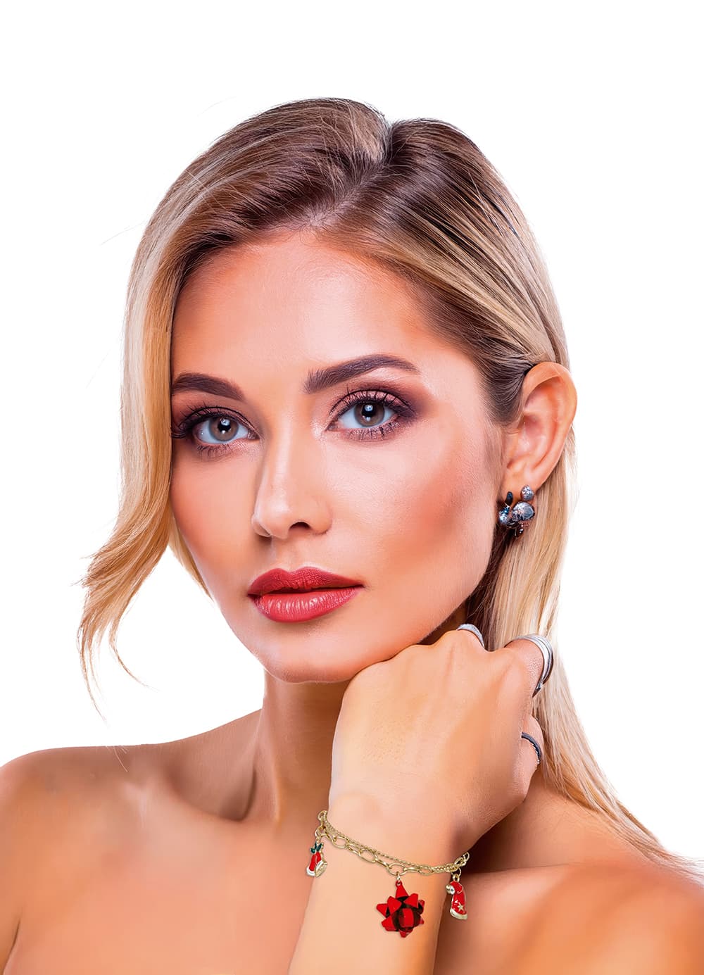 Metalarmbånd med figur, model 40019