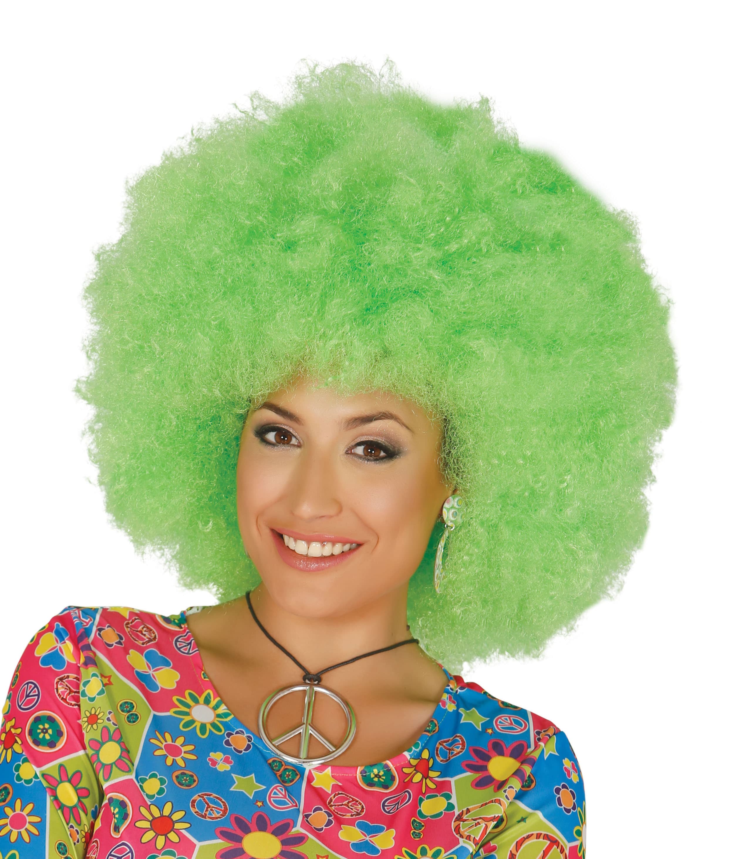 Ekstra afroparyk, grøn