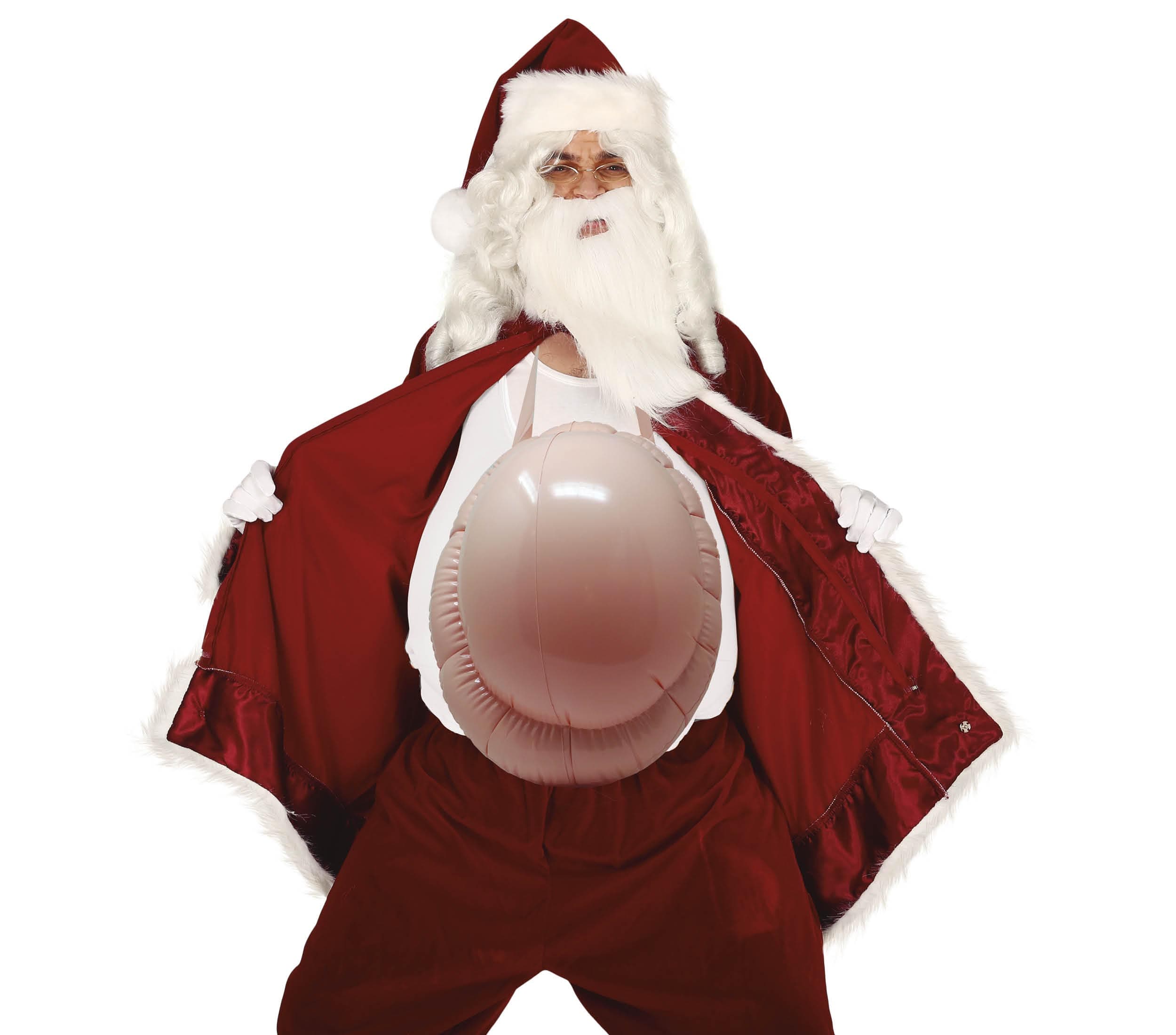 Oppustelig julemandsmave