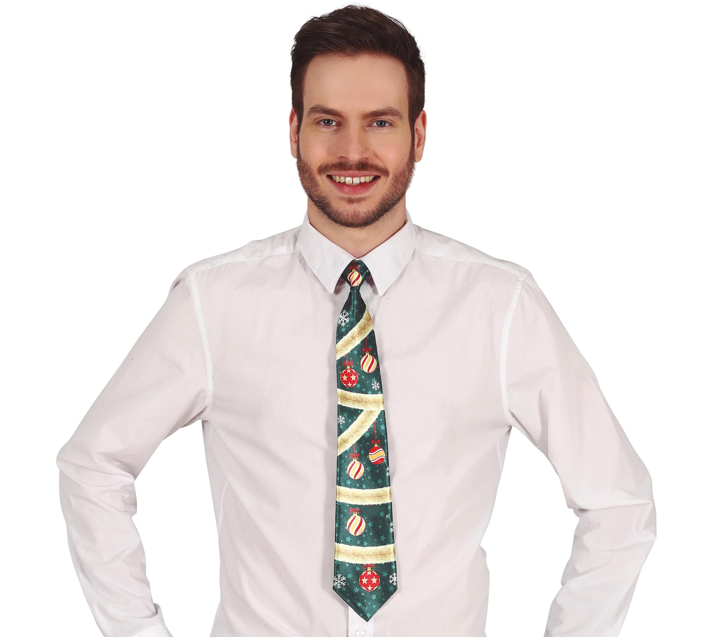 Slips med julepynt, 45 cm