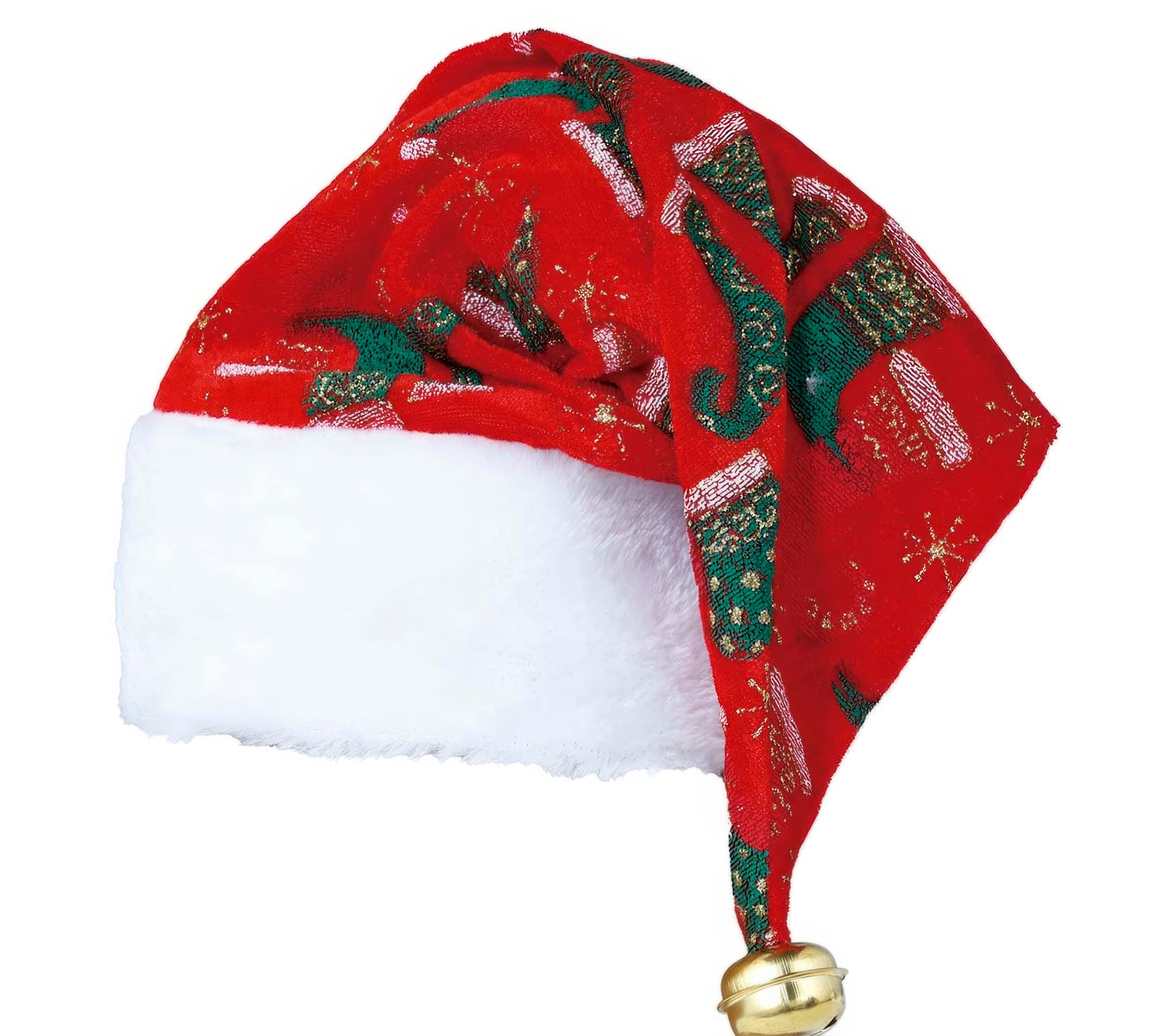 Nissehue med julesokker