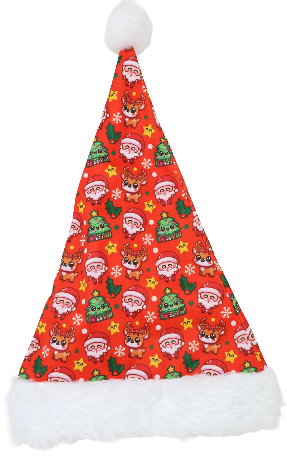 Julehat med print, børnestørrelse, model 41415