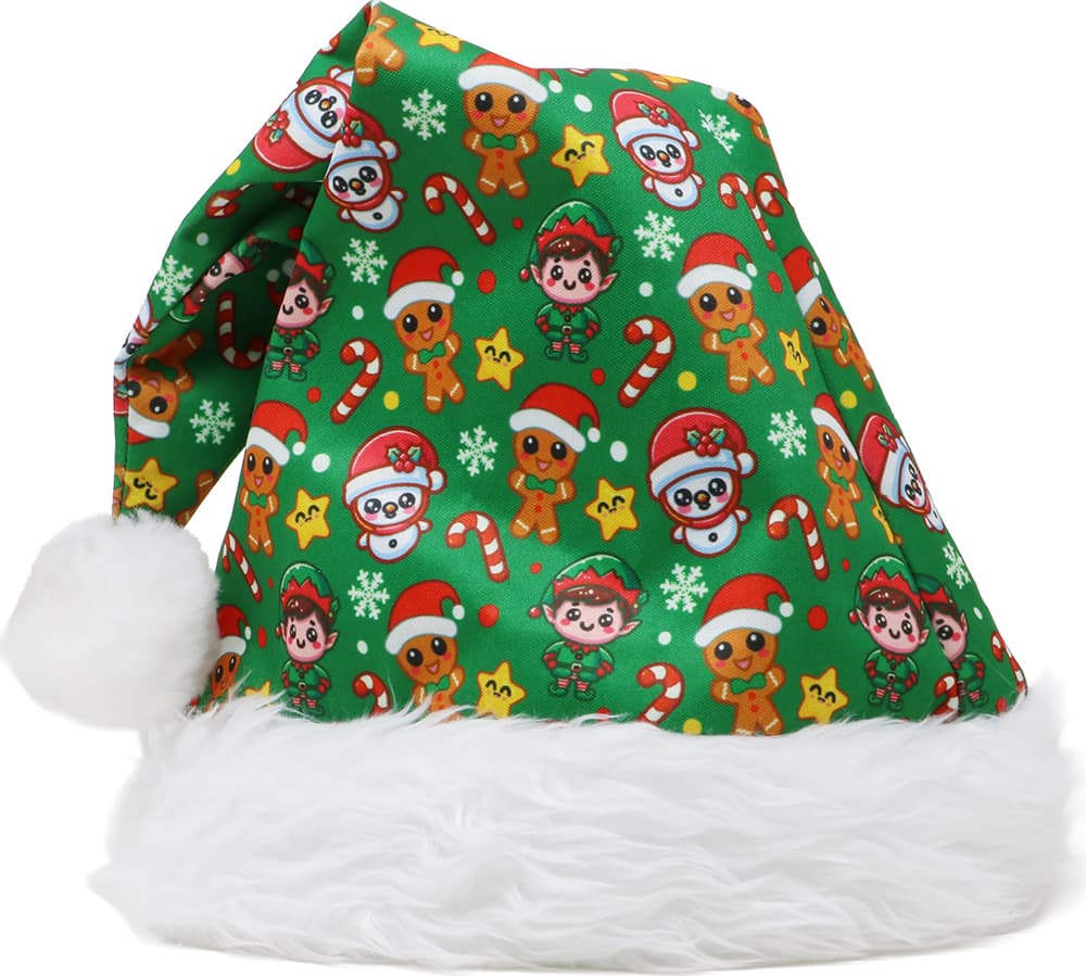 Julehat med print, børnestørrelse, model 41416