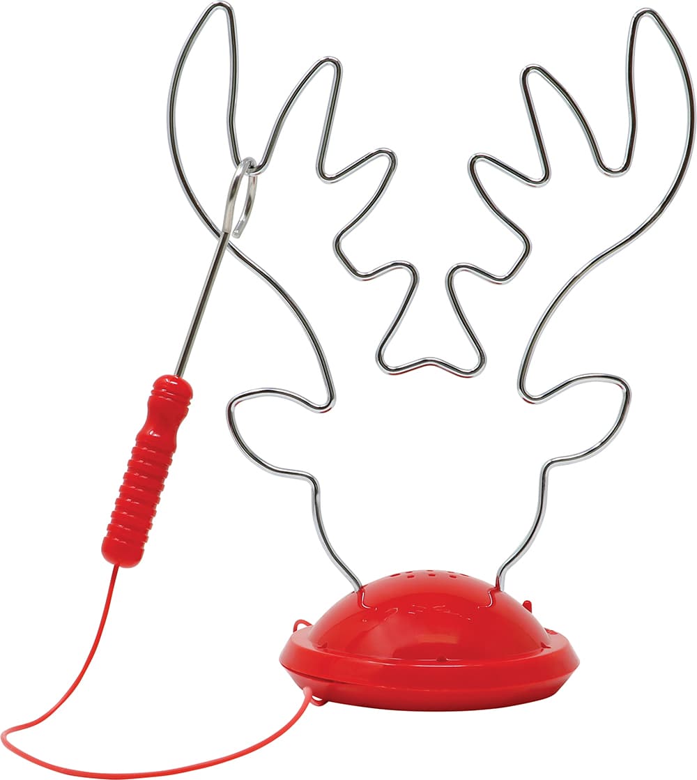 Rensdyr-drikkespil med buzz wire, 21 × 15 cm