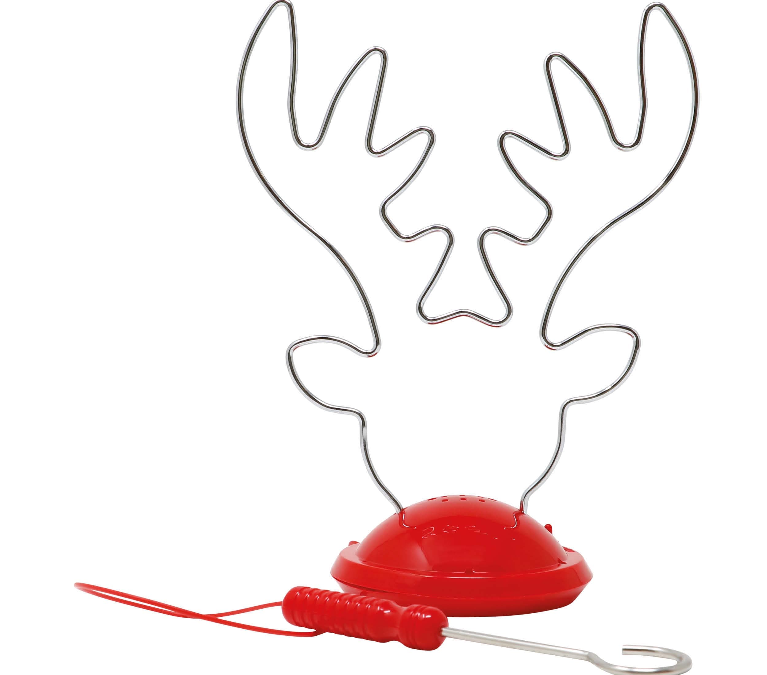 Rensdyr-drikkespil med buzz wire, 21 × 15 cm