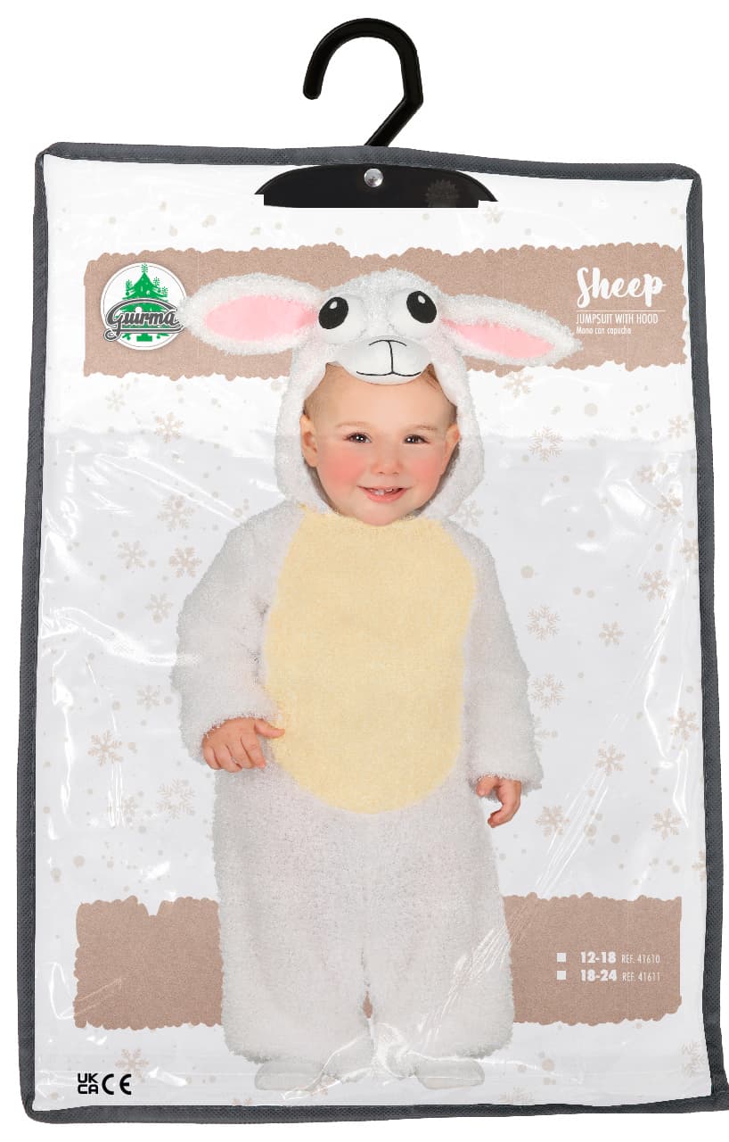 Lille får – kostume til baby