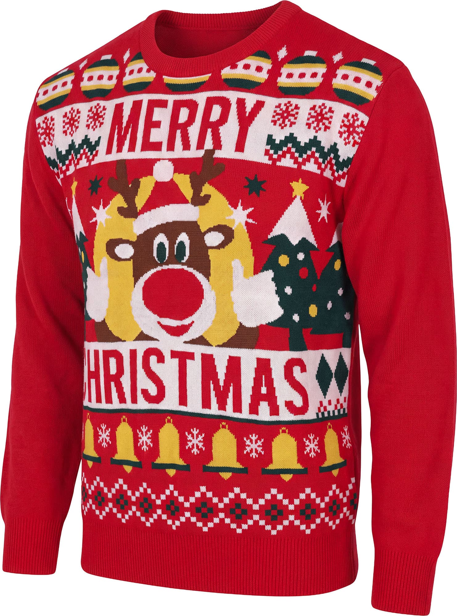 Julesweater "Merry Xmas" til damer