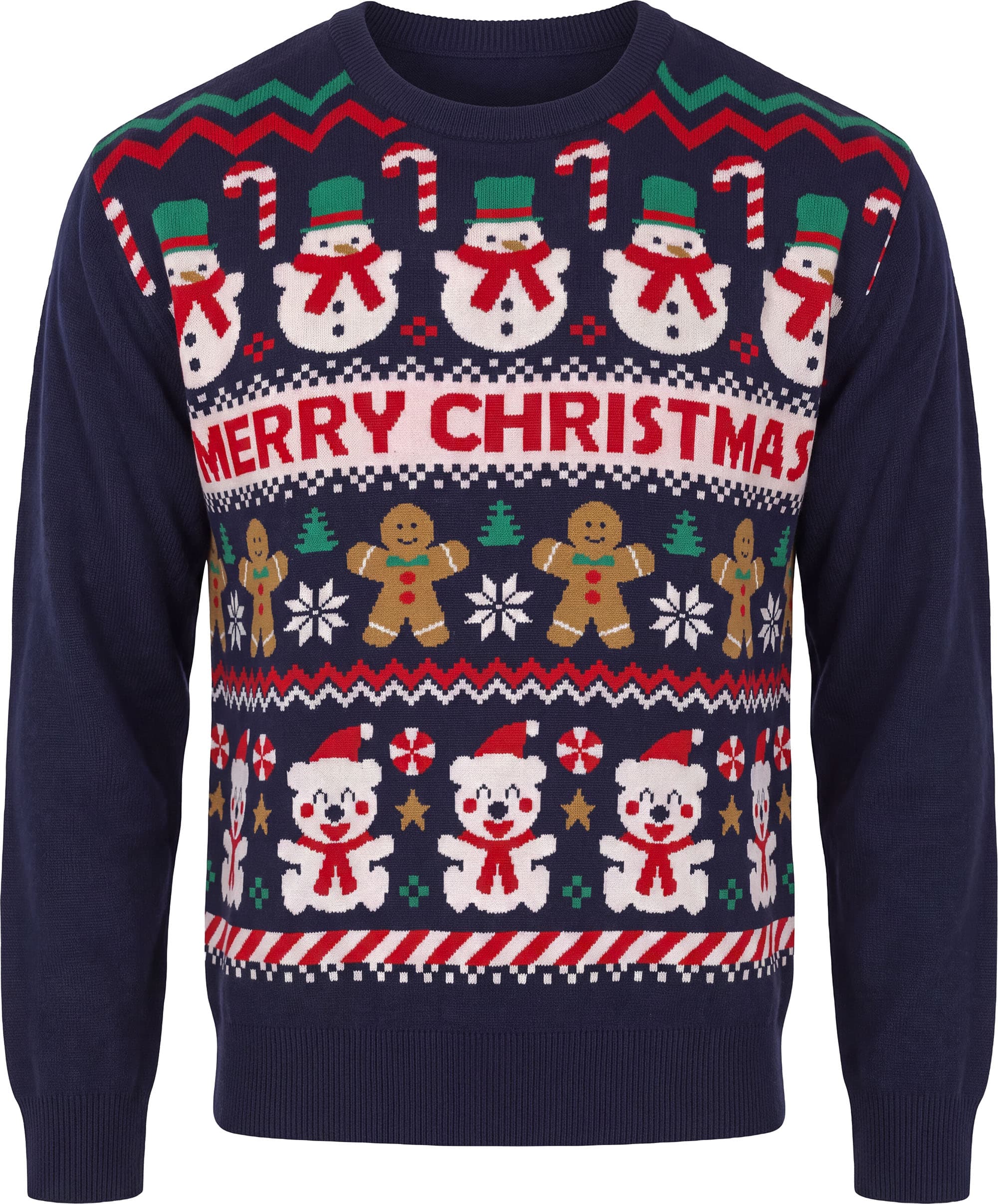 Julesweater med snemand til damer
