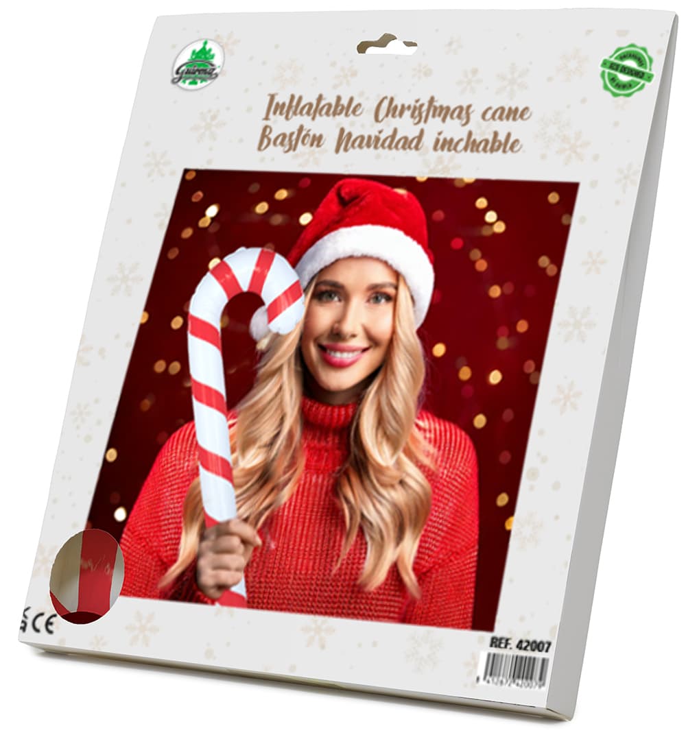 Oppustelig julestok 90 cm