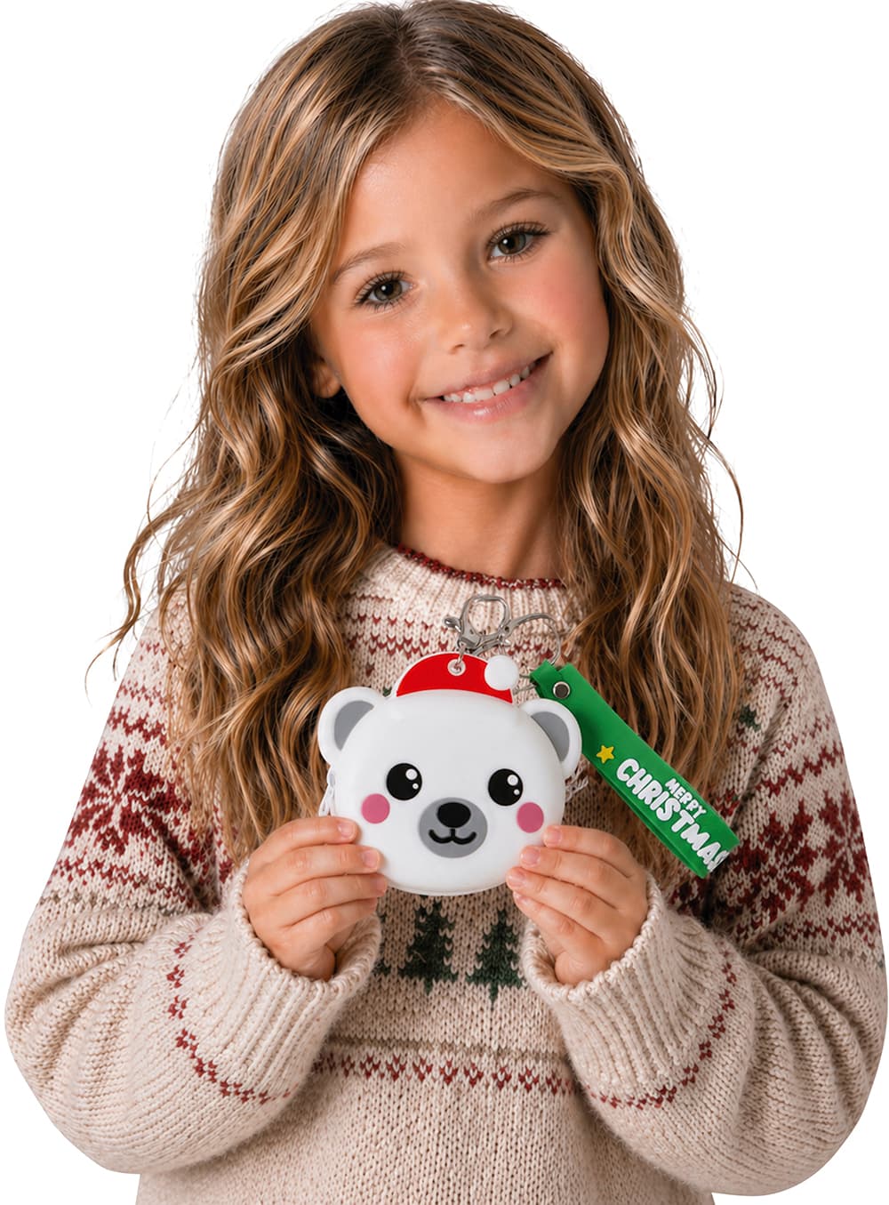 Lil Xmas møntpung, bjørn, til børn