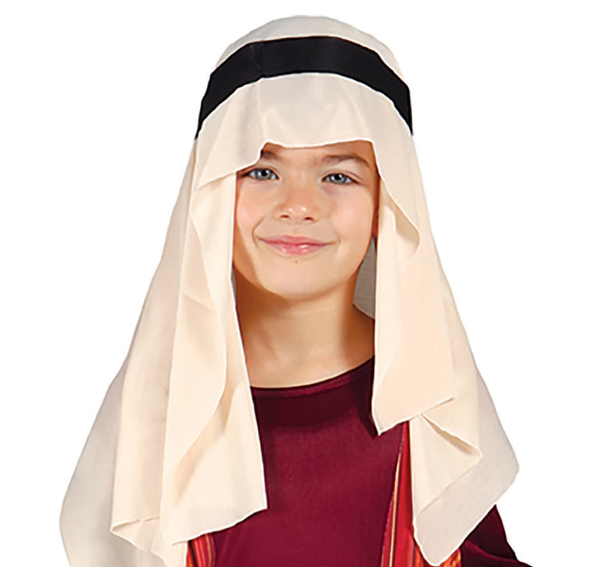 Sankt Josef/hyrde, rød – kostume til drenge