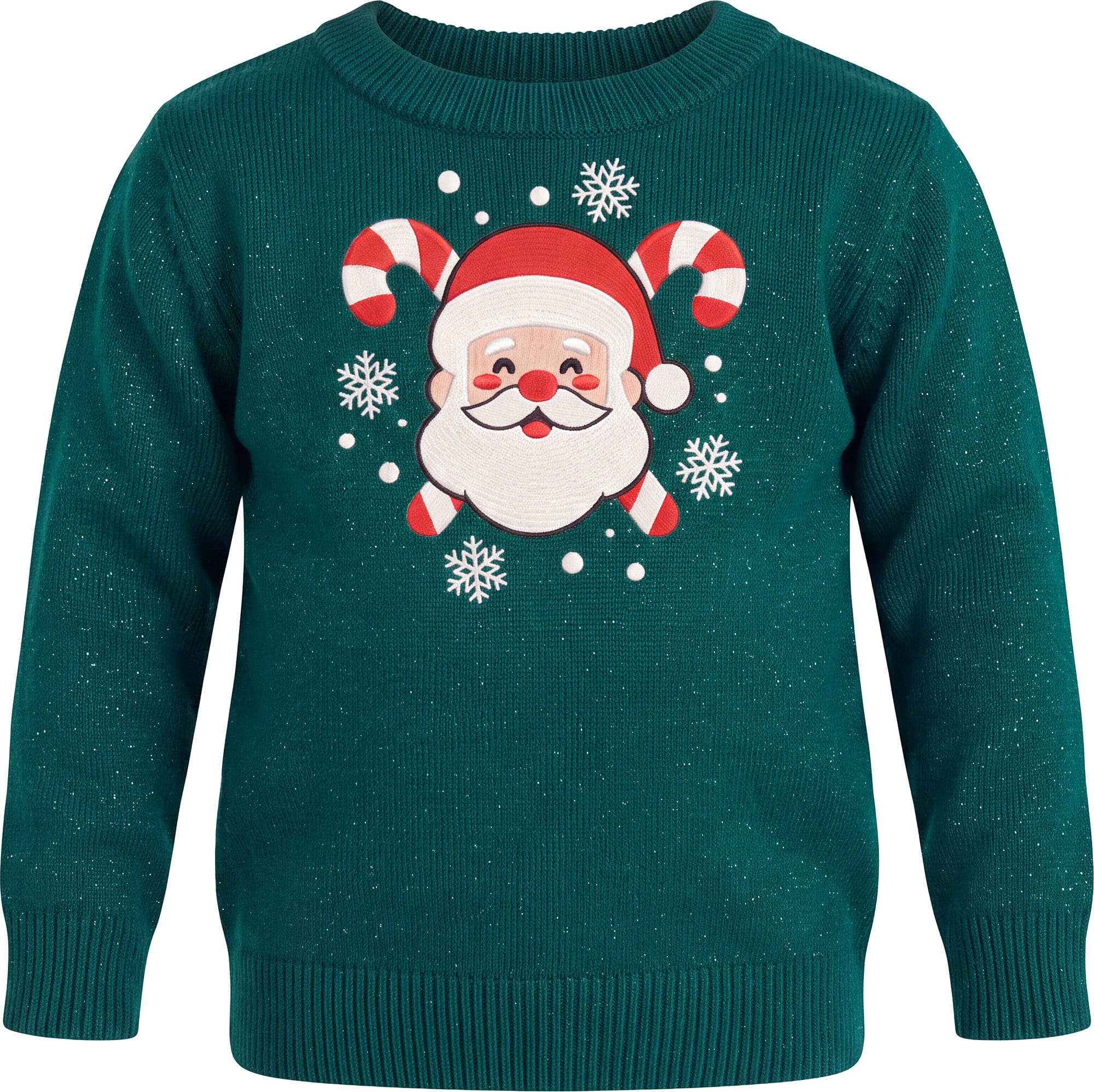 Julemandssweater med glitter til baby