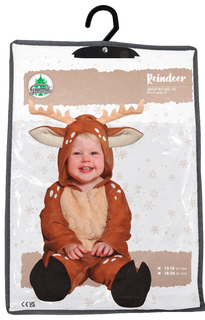 Rensdyr – kostume til baby, model 44040