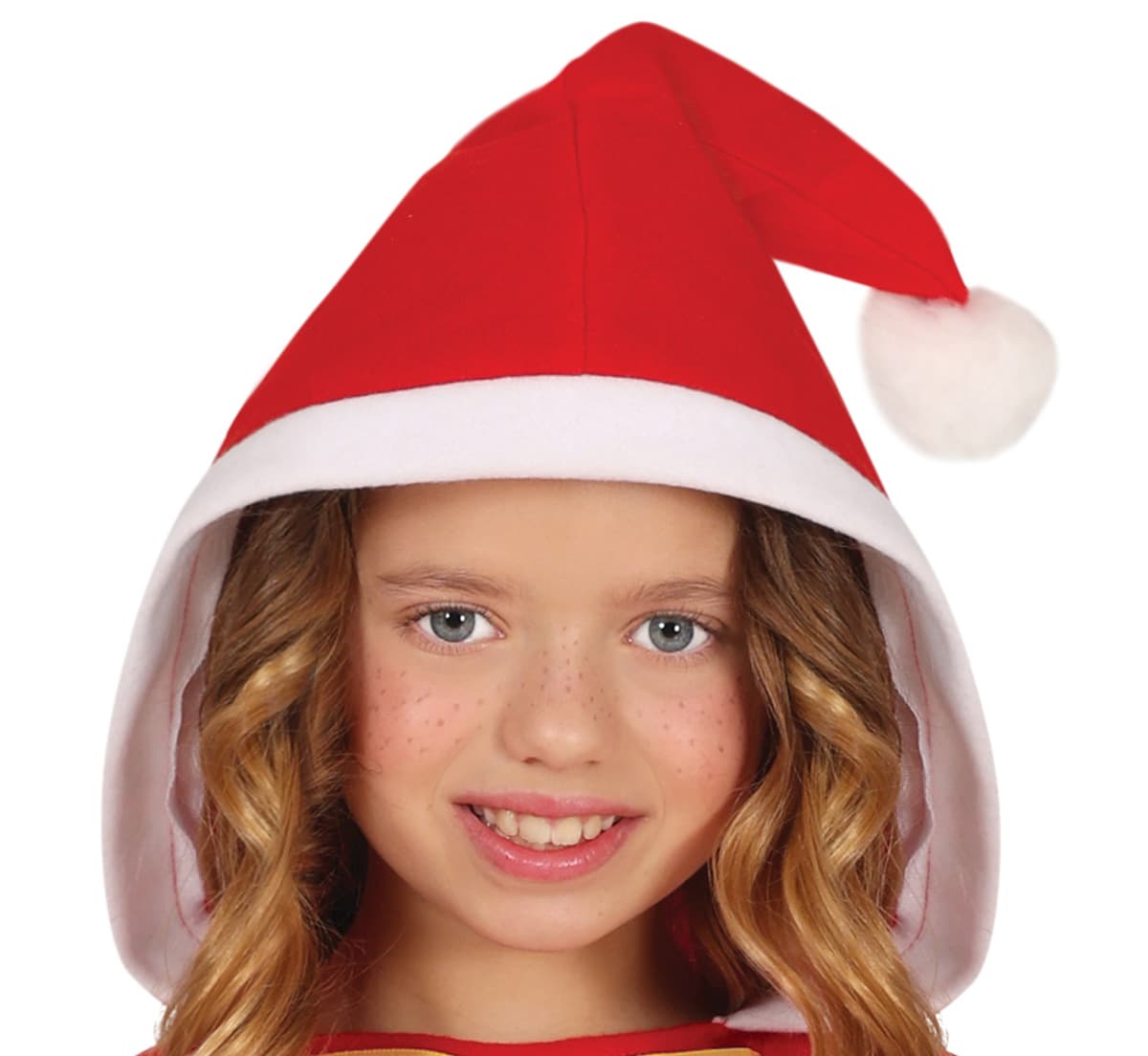 Julepige med hætte – kostume til piger, model 44131
