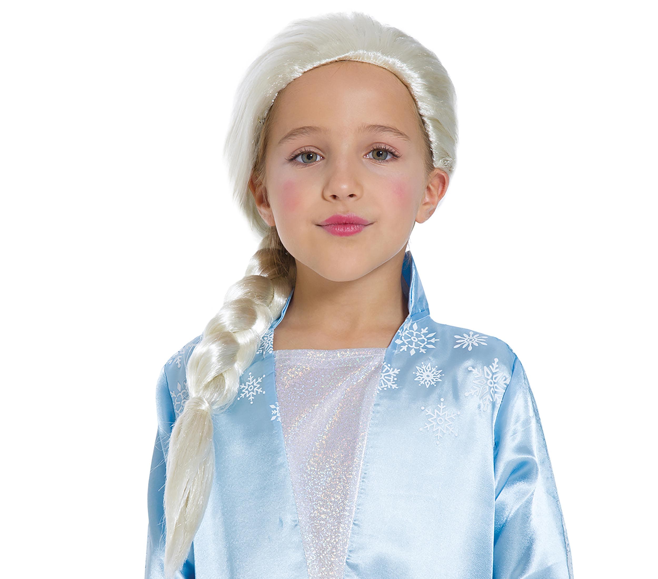 Glitrende prinsesseparyk til børn (i æske)