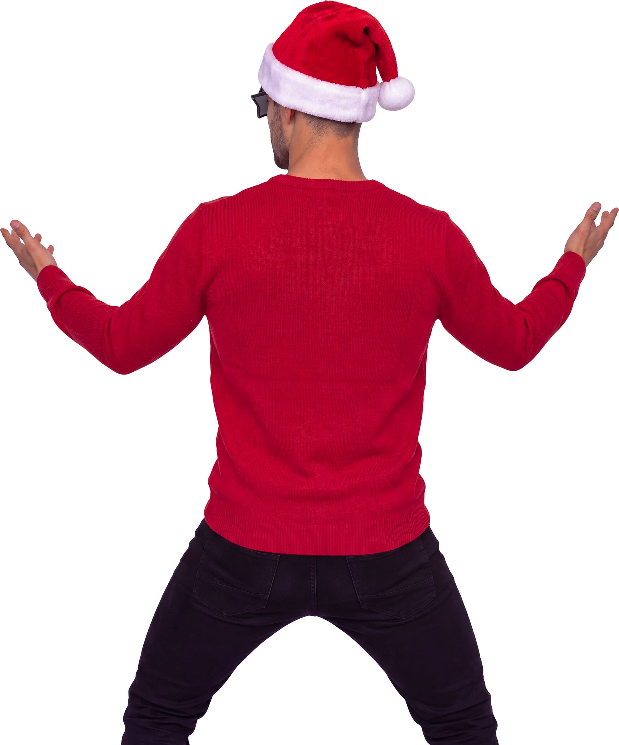Julesweater med isbjørn til herrer