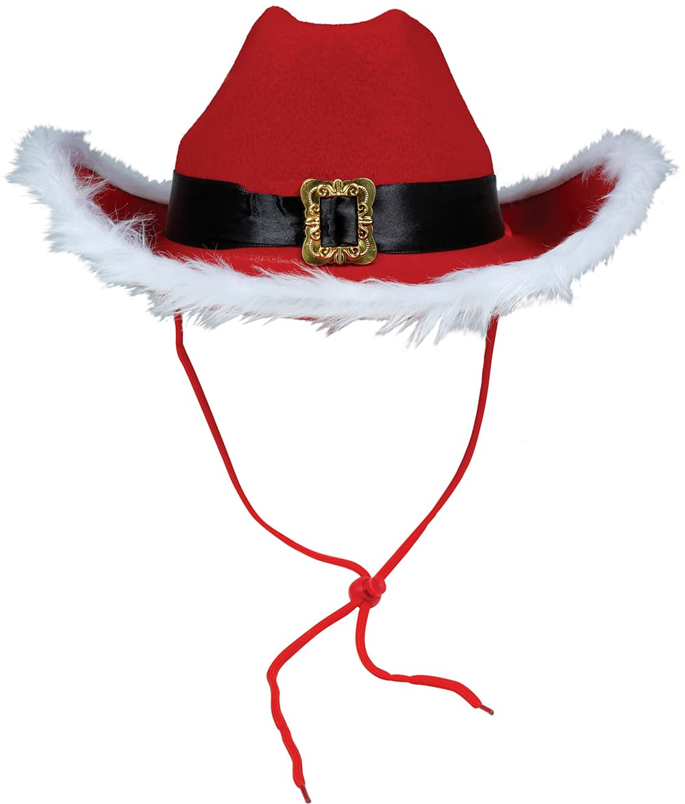 Jule-cowboyhat i filt