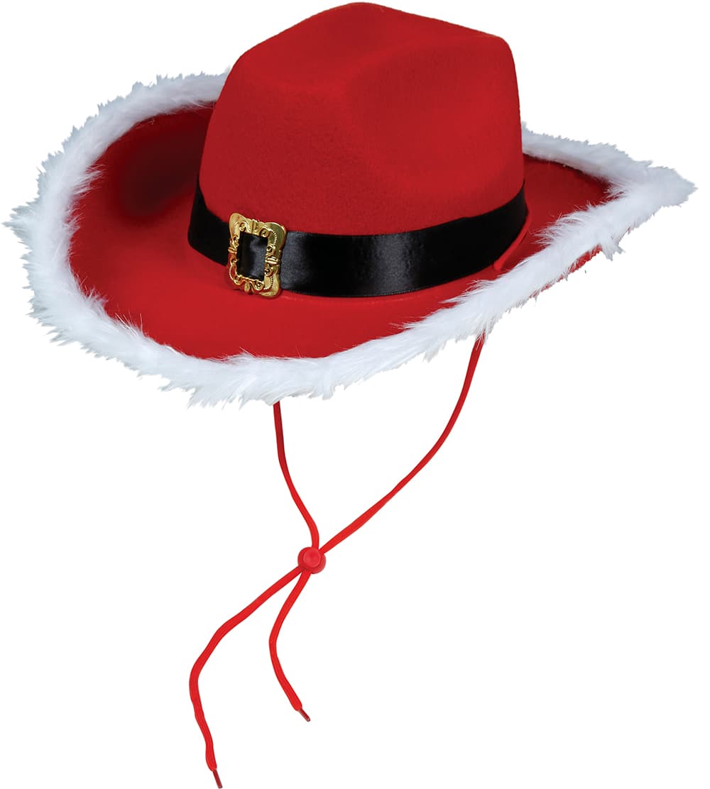 Jule-cowboyhat i filt