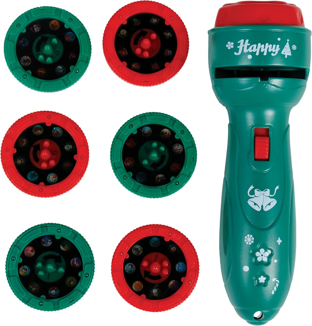 Lommelygte med projektorlys, 11 cm