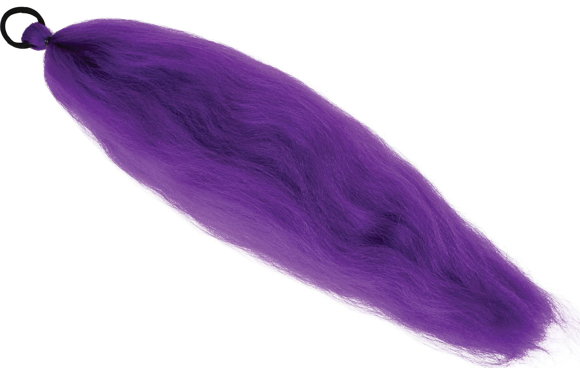 Hårlok, lilla, 60 cm