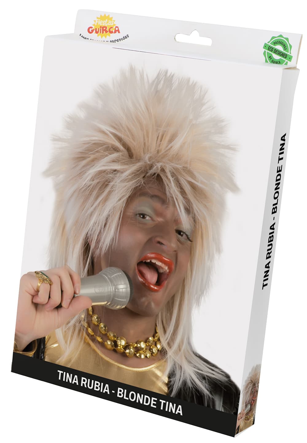 Blond Tina-paryk (i æske)