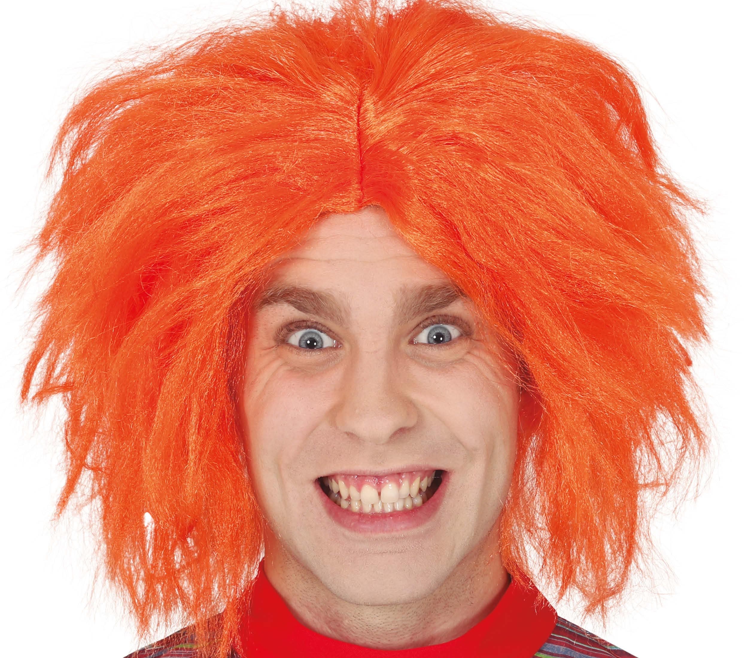 Orange paryk (i æske)
