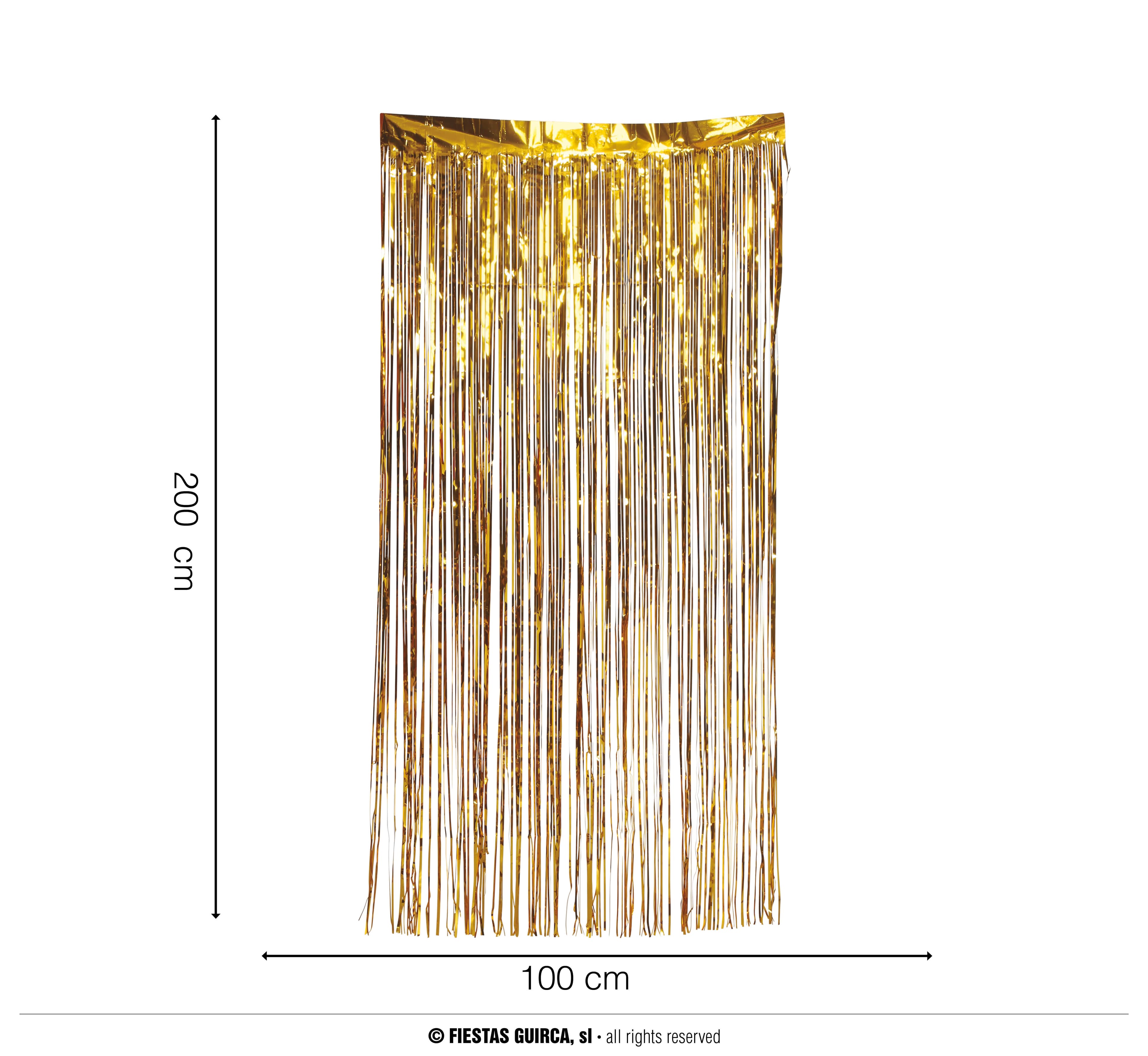 Guldforhæng, 100 × 200 cm