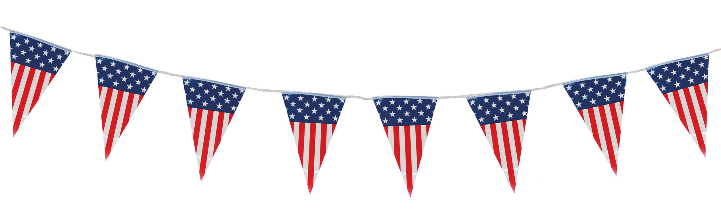 Amerikansk vimpelguirlande, 10 m
