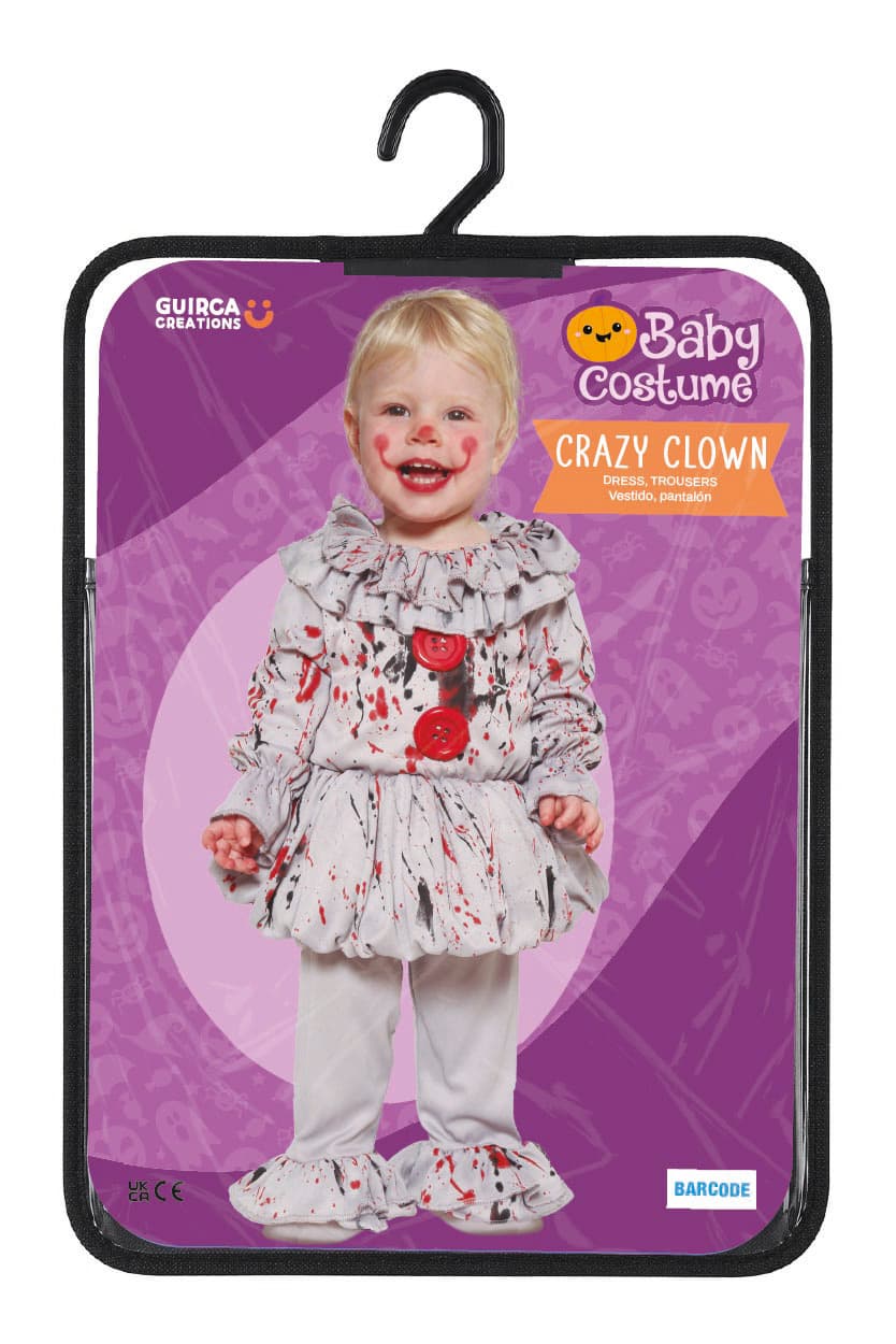 Ond klovn – kostume til baby