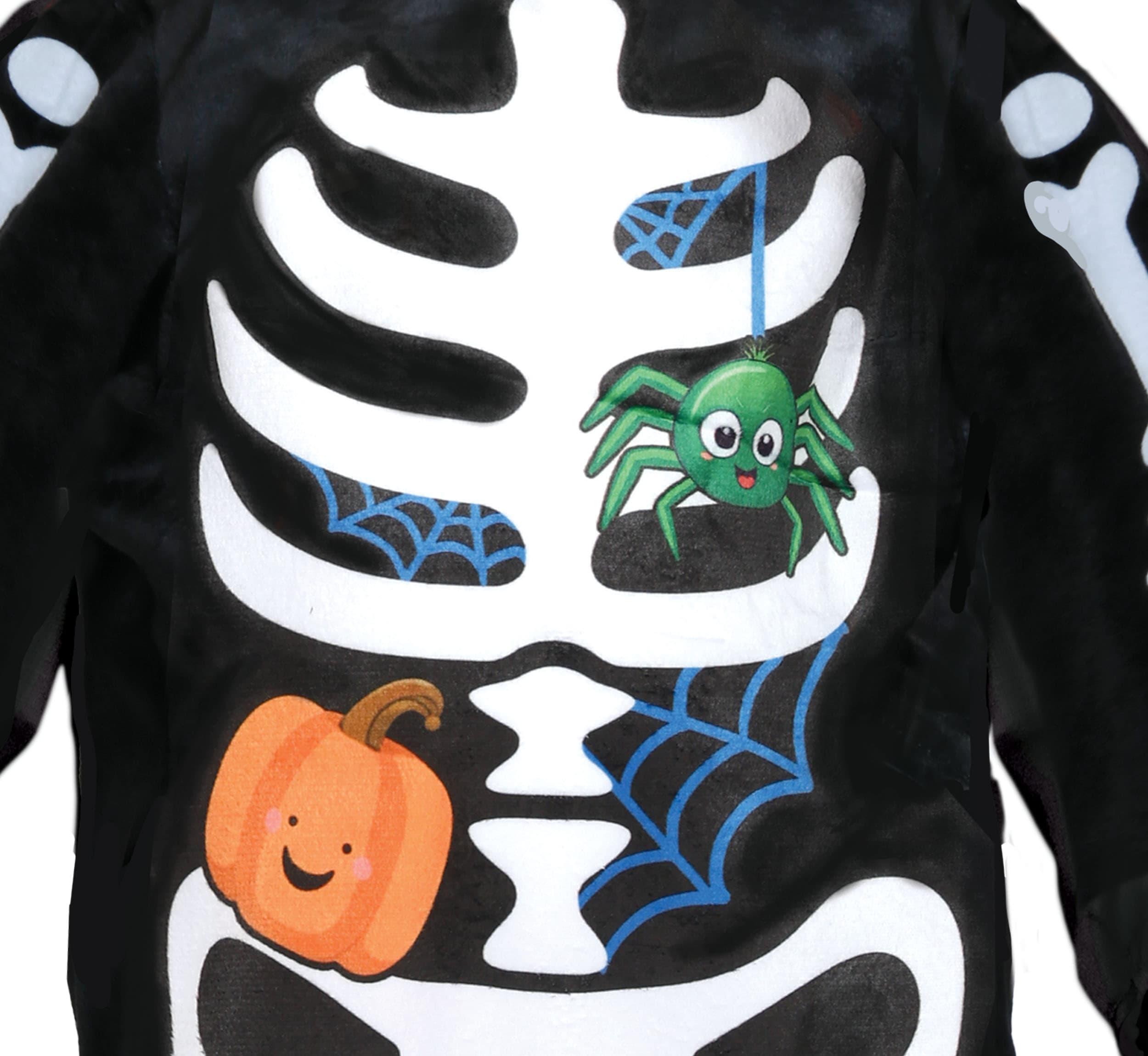 Bøh-skelet – kostume til baby