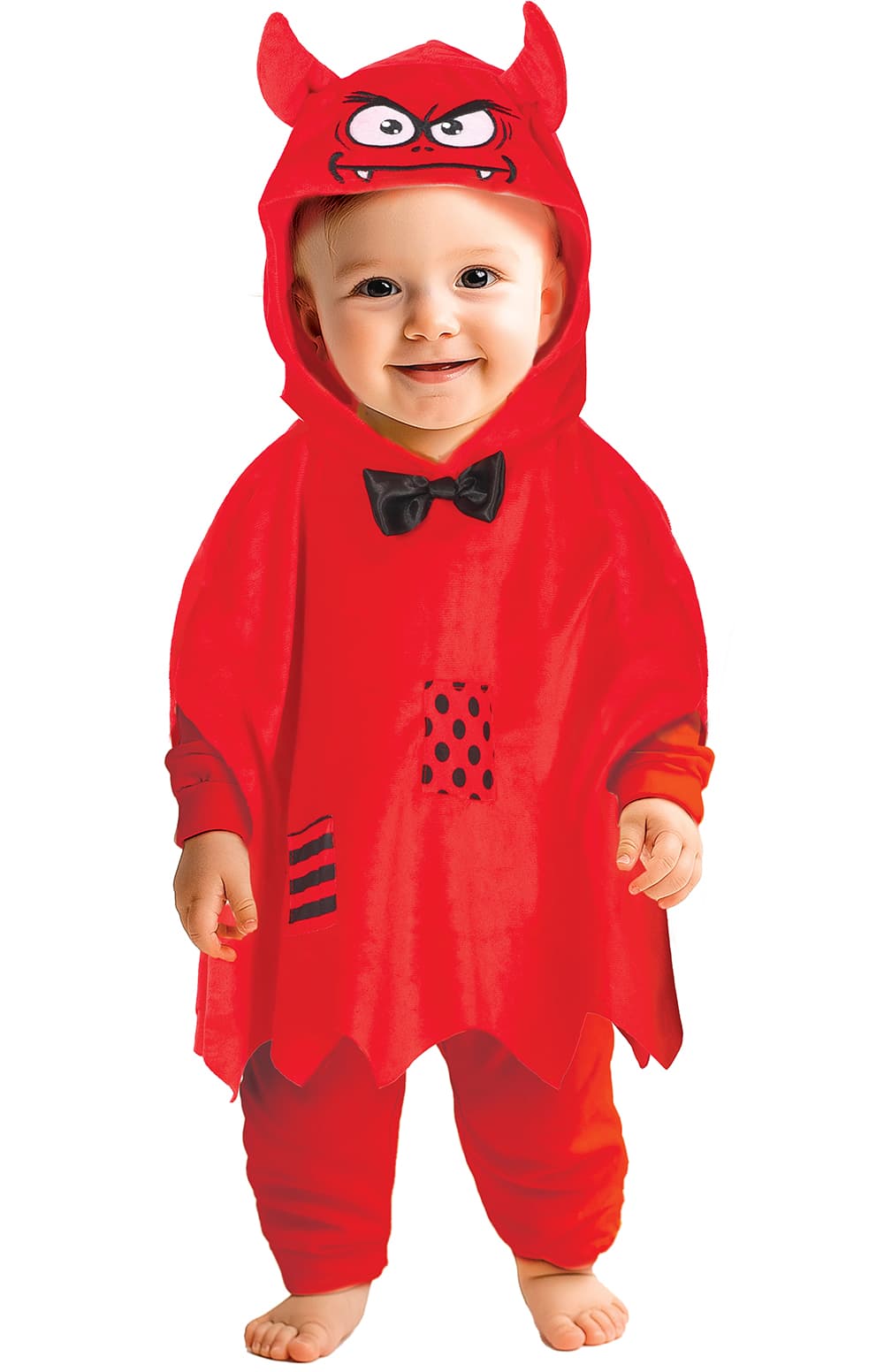 Dæmonponcho – kostume til baby