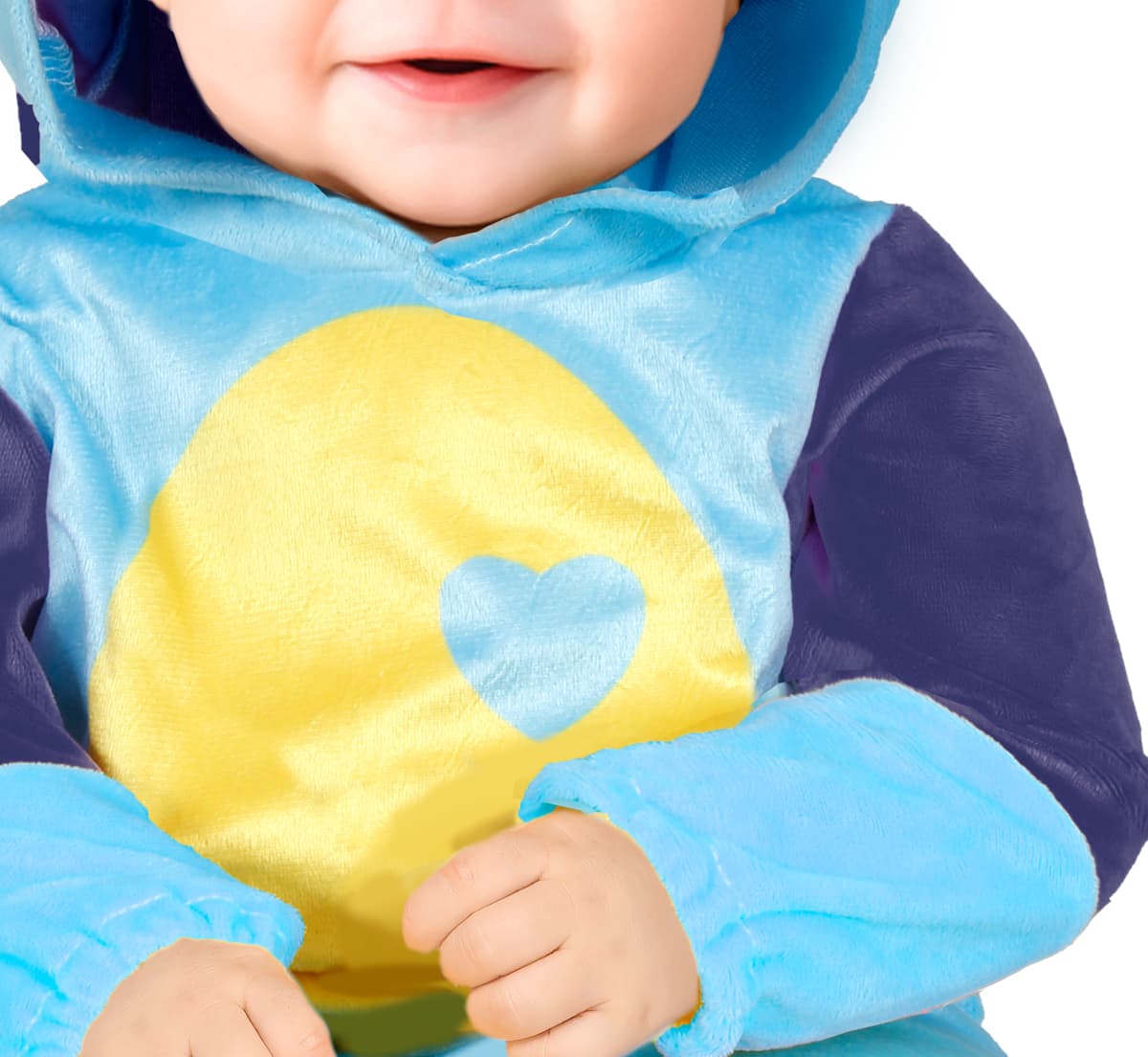 Farverig hund – kostume til baby