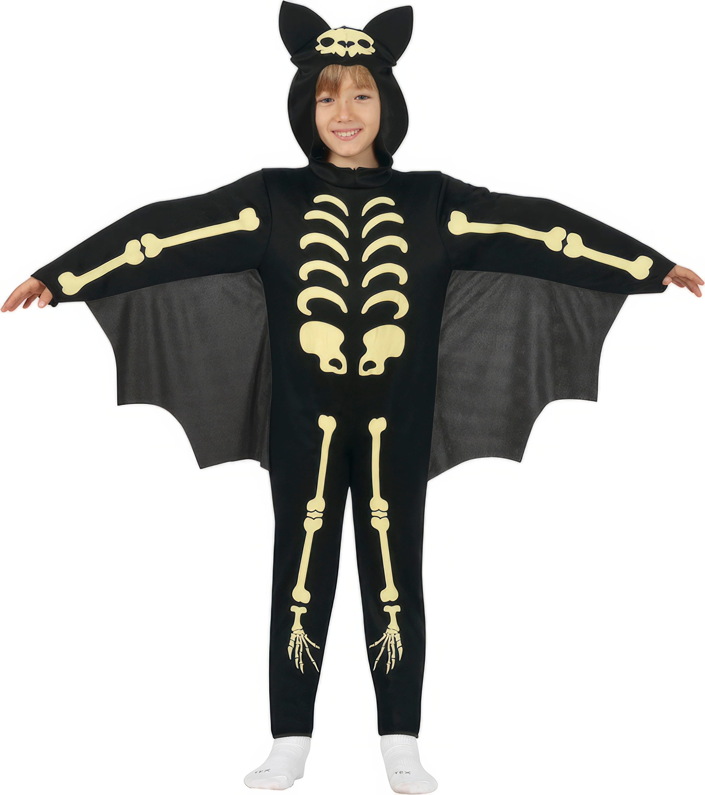 Skeletflagermus – kostume til børn