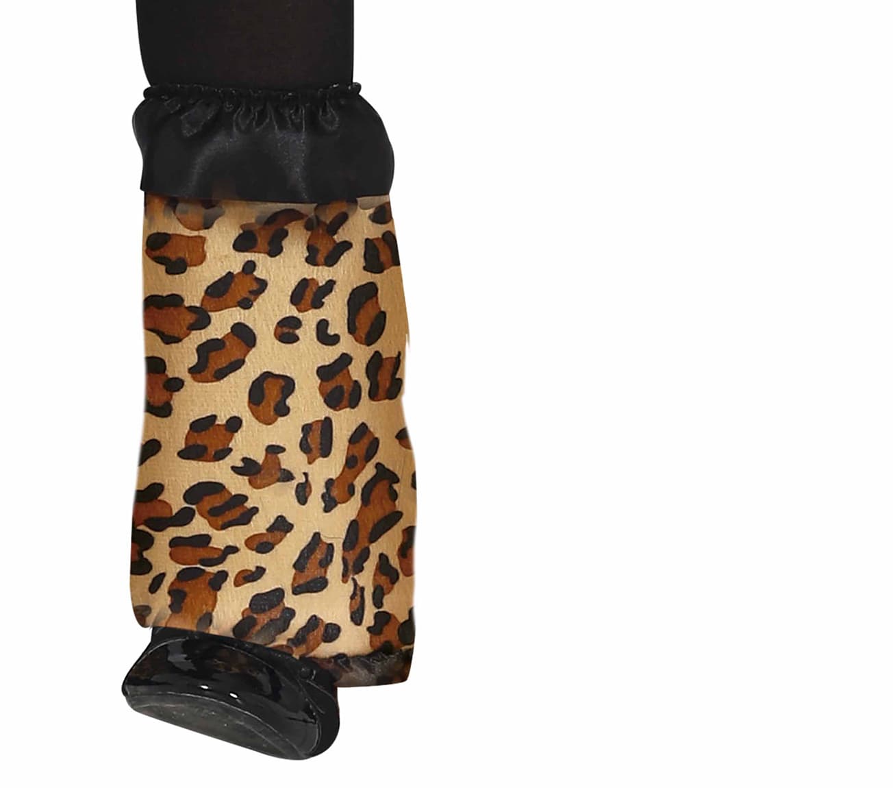 Leopard – kostume til piger, brun og sort