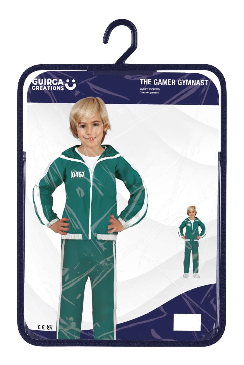 Gymnast-gamer – kostume til børn og voksne