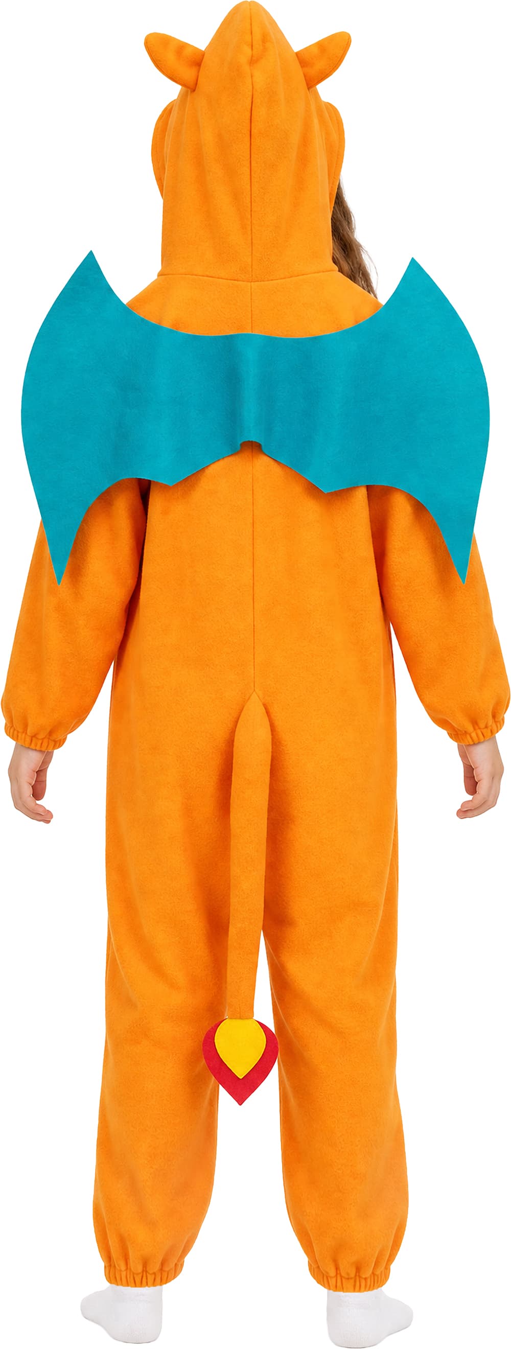 Drage – kostume til børn, orange
