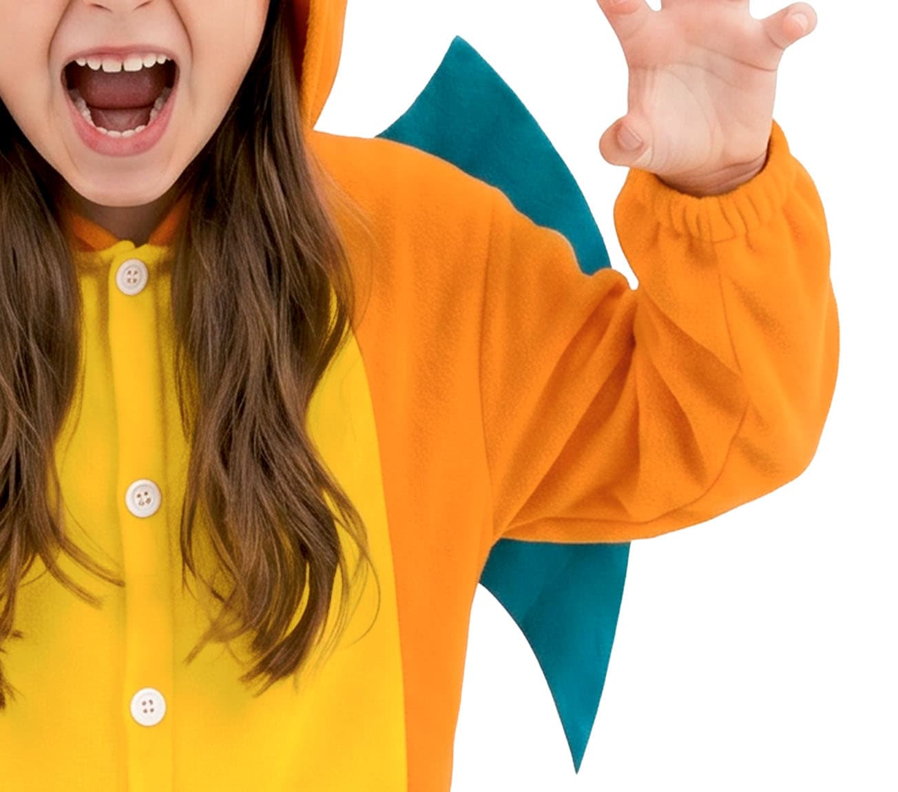 Drage – kostume til børn, orange