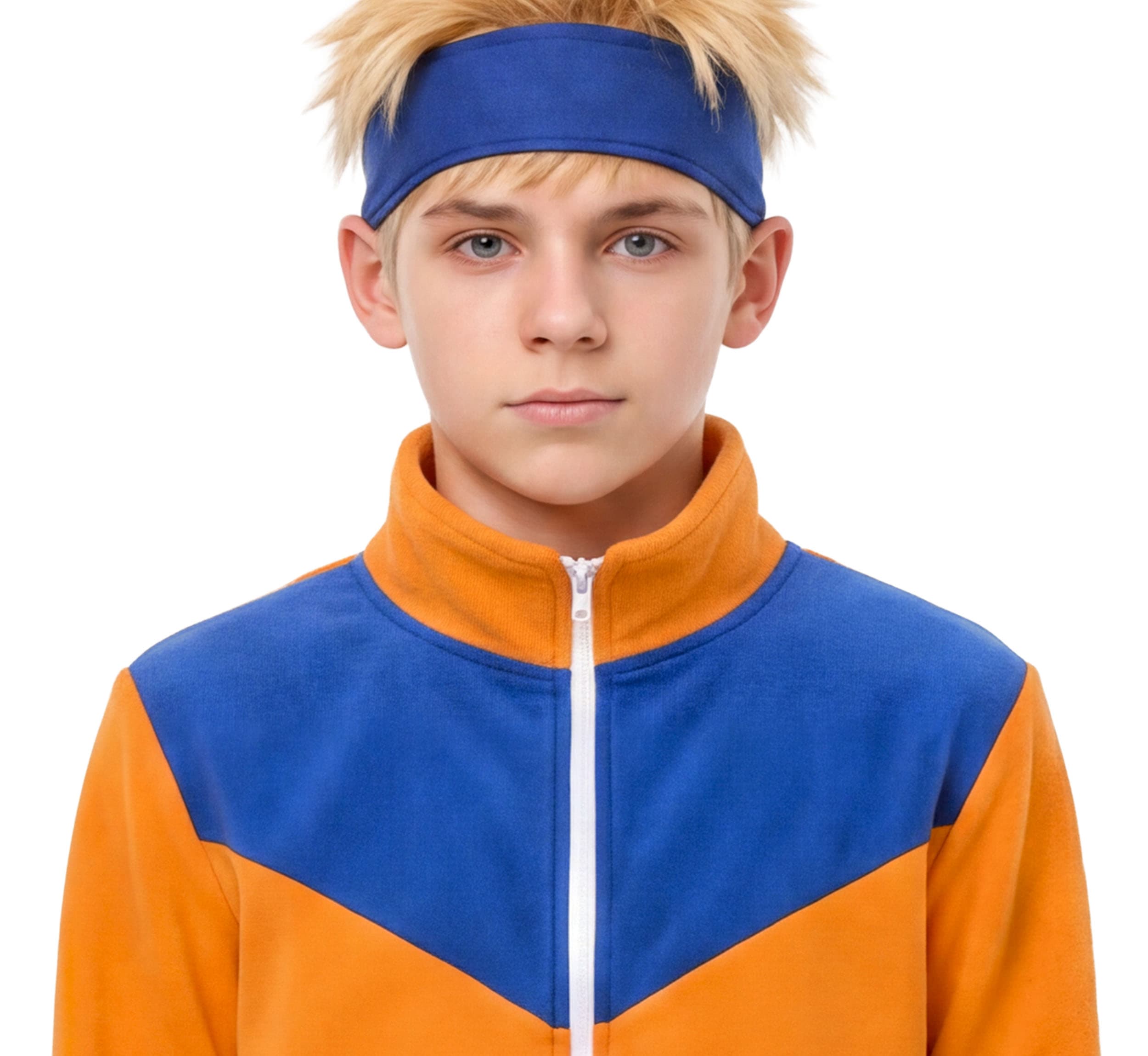 Orange ninja – kostume til drenge