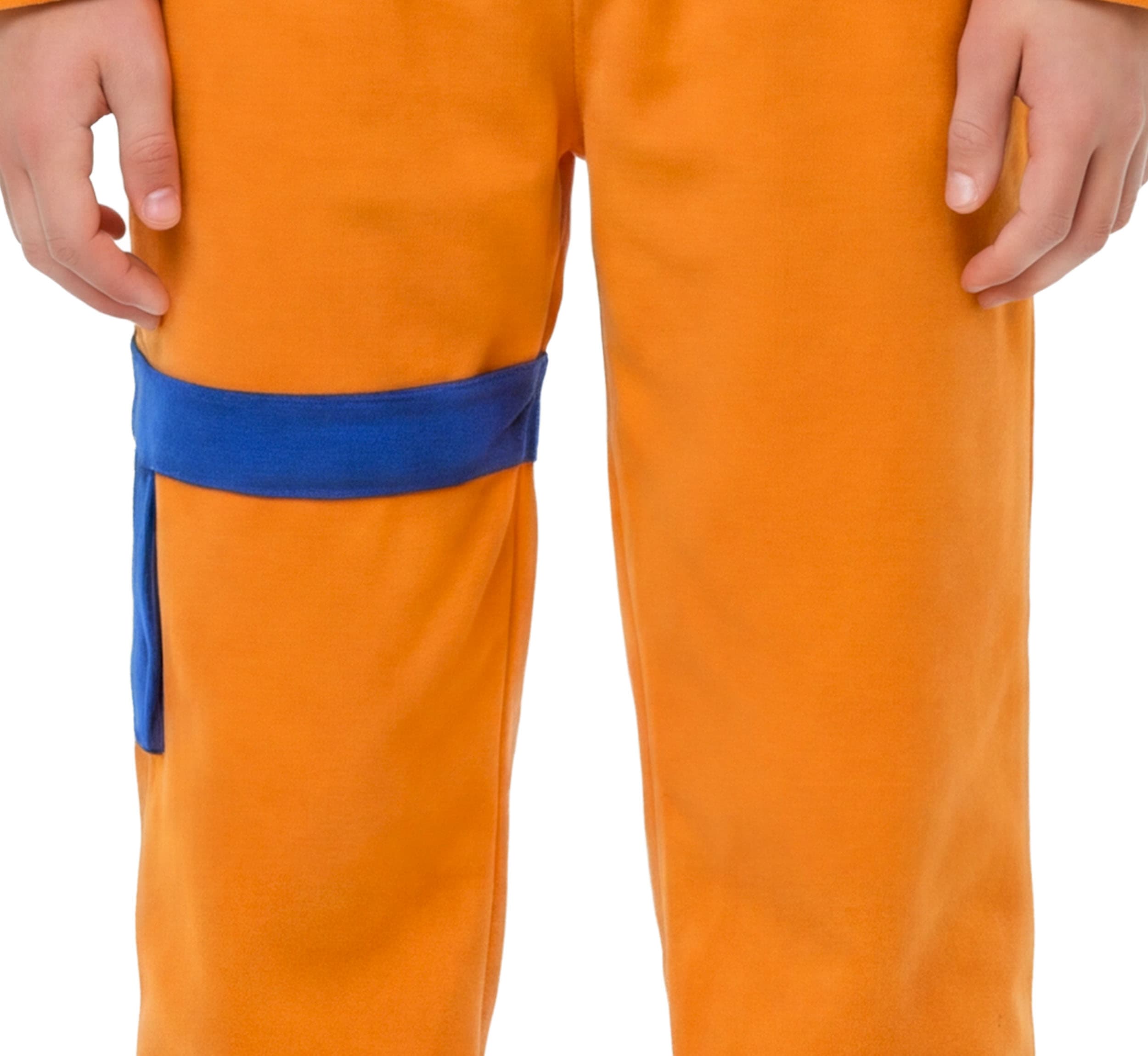 Orange ninja – kostume til drenge