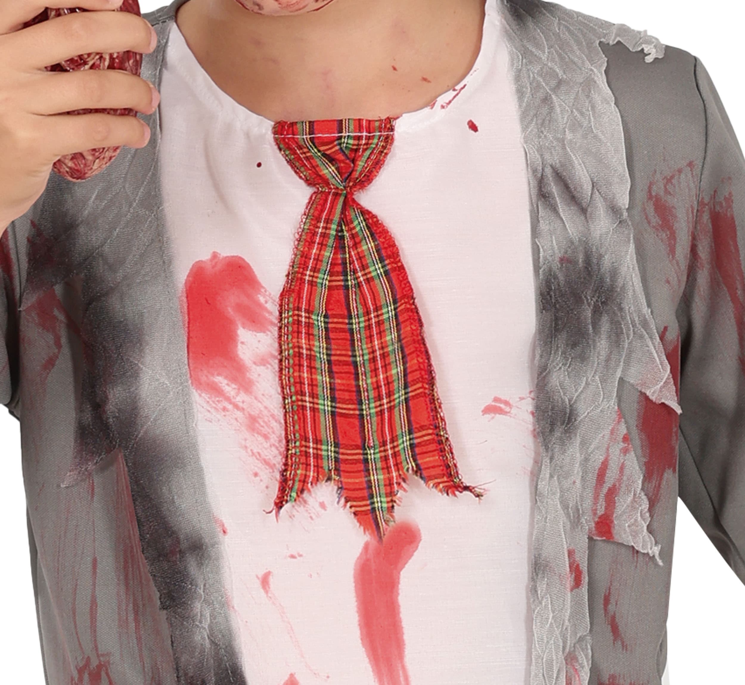 Zombie-skoleelev – kostume til drenge