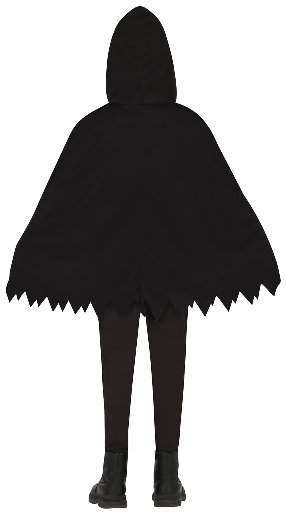 Skeletponcho – kostume til børn