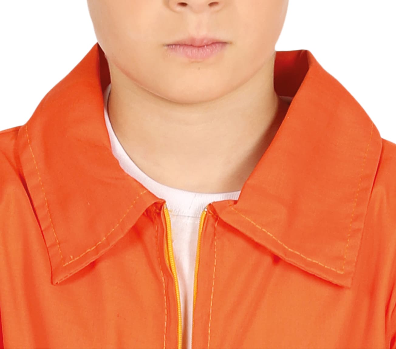 Fange – kostume til drenge, orange, model 78395