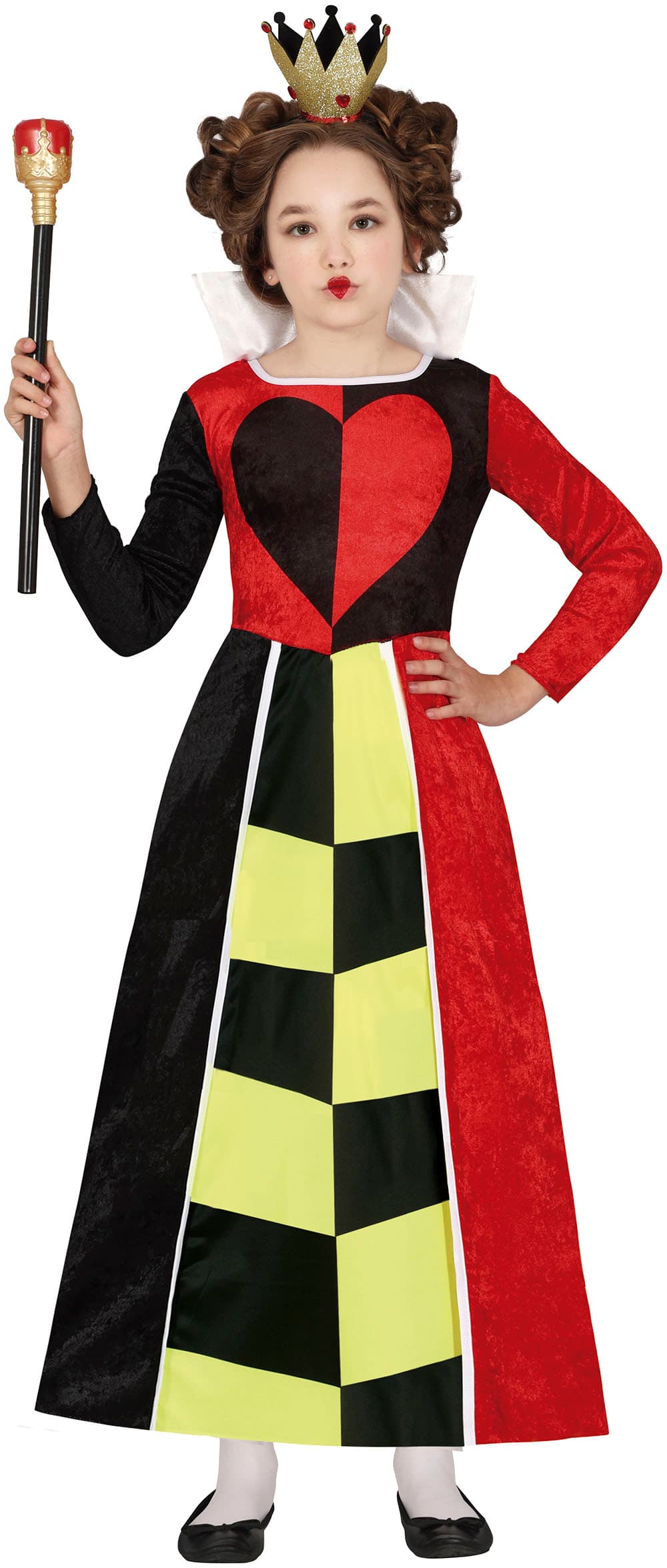 Hjertedronning – kostume til piger, model 78449