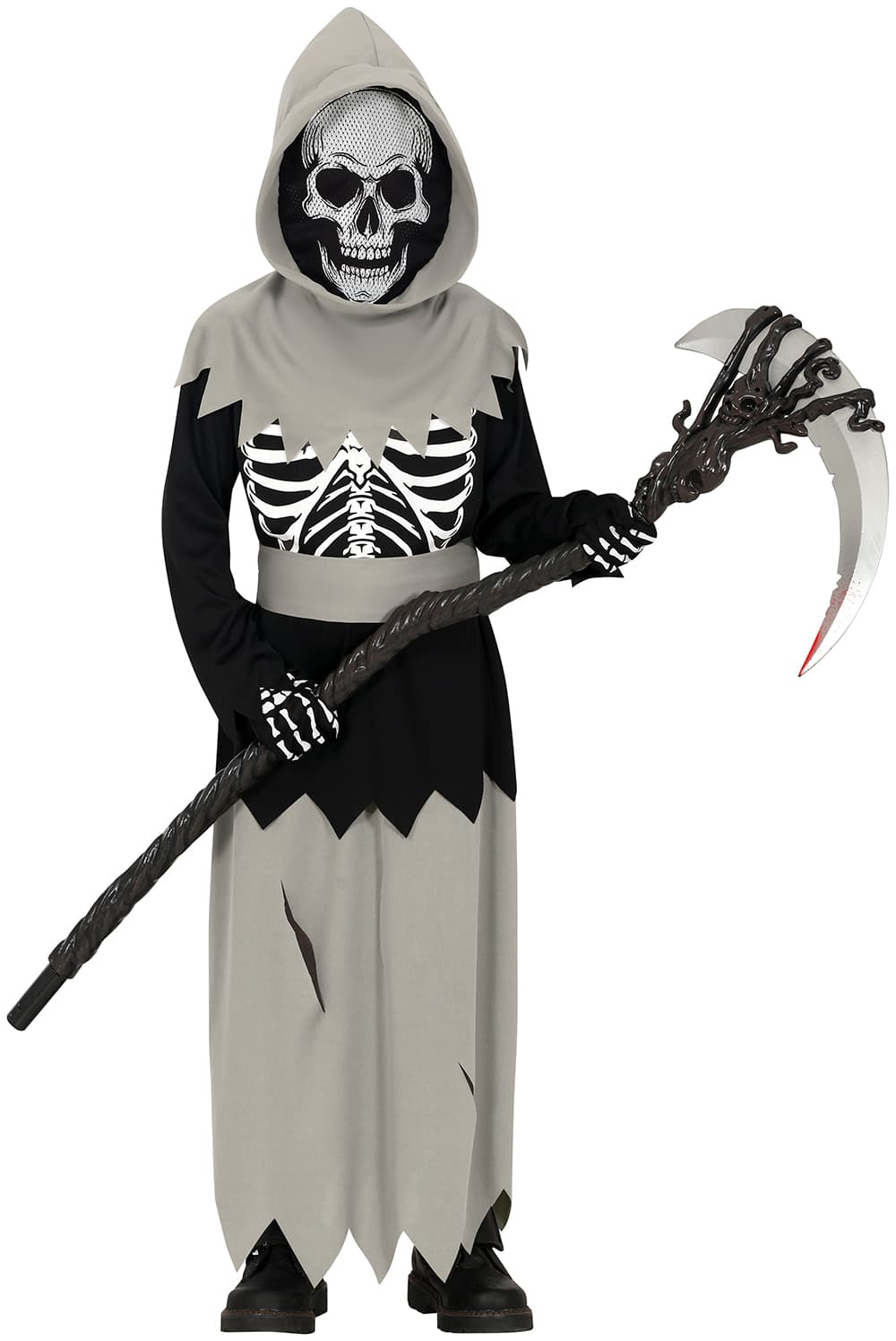 Skeletmystiker – kostume til drenge