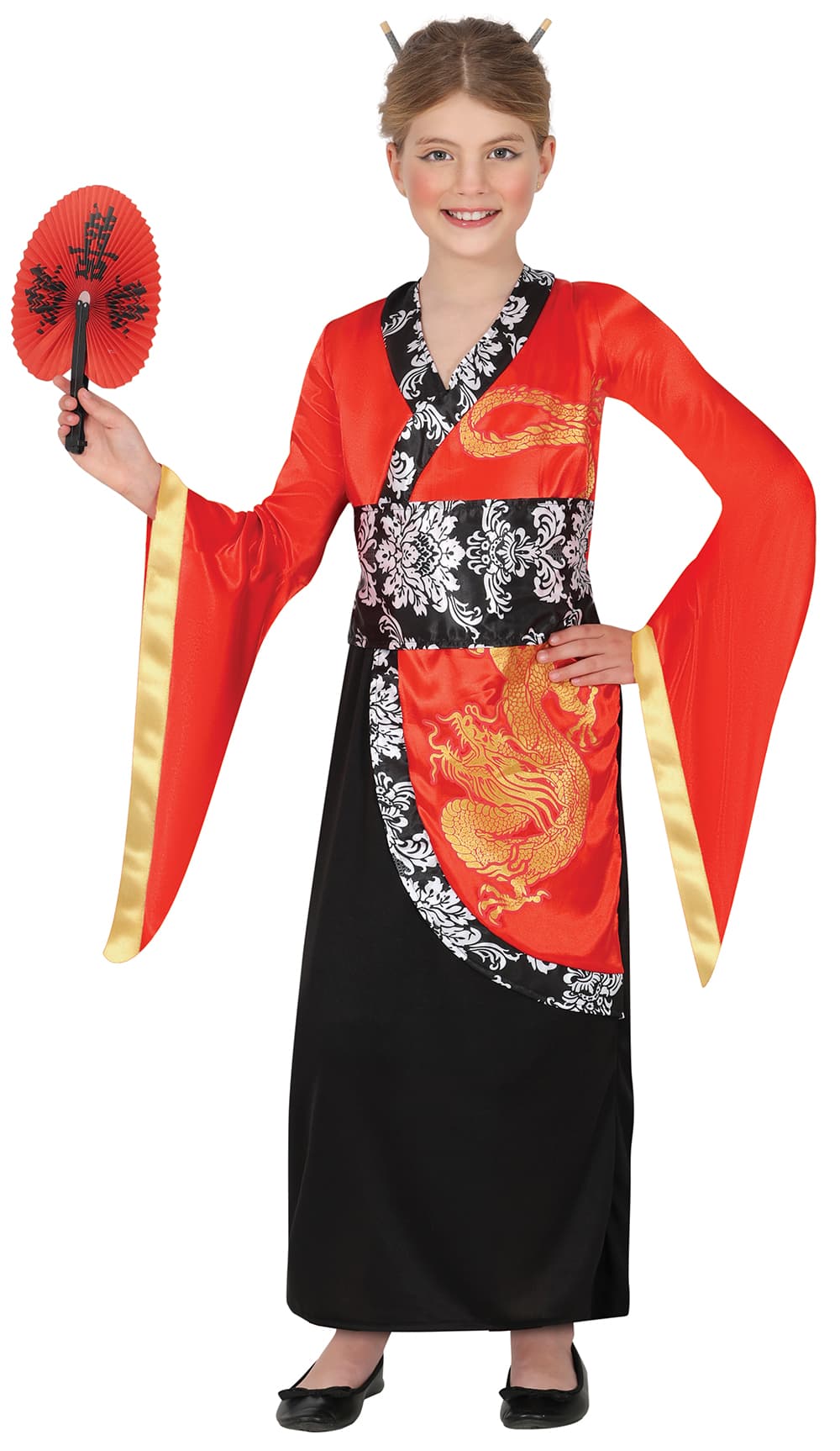 Kinesisk – kostume til piger, model 78754